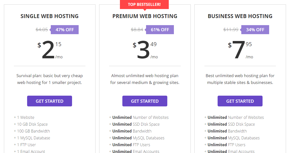 hostinger web hosting Review detail