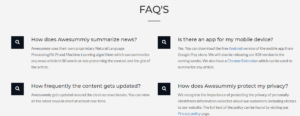 awesummly review FAQ