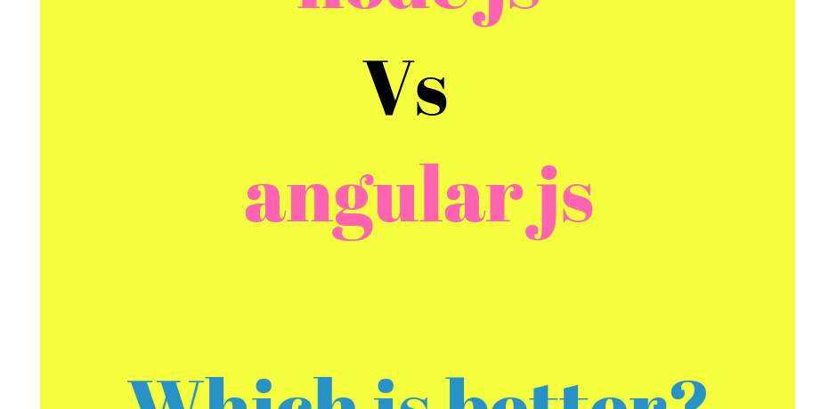 node js vs angular js